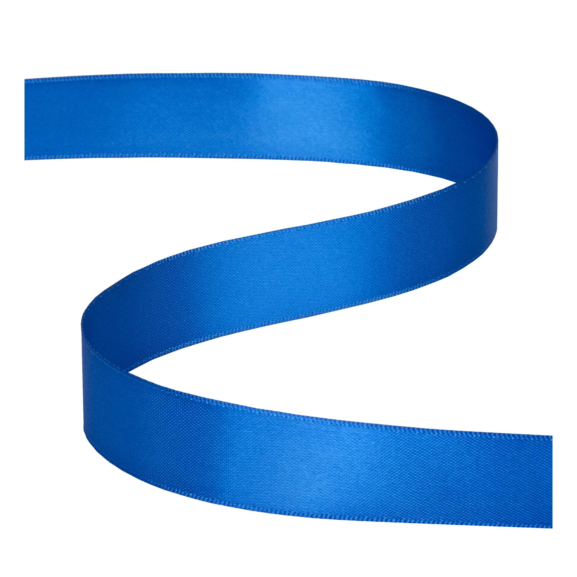 Royal Blue Double Faced Satin Ribbon 18mm X 5m Hobbycraft