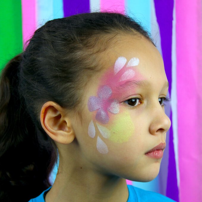 face painting flowers ideas
