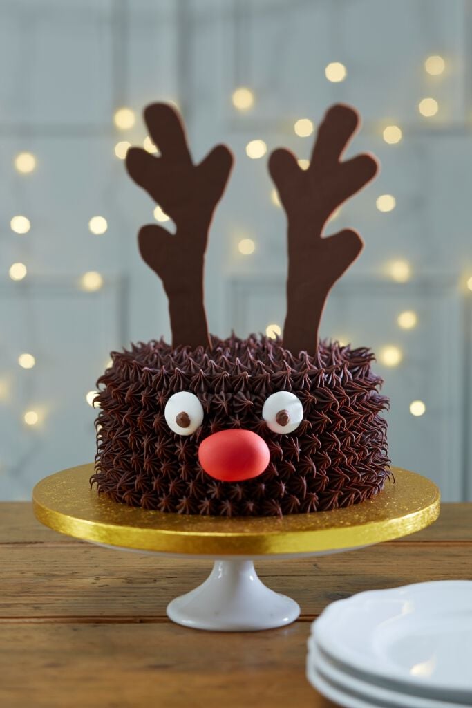 Reindeer Face Cake Topper – Devlin Design Studio