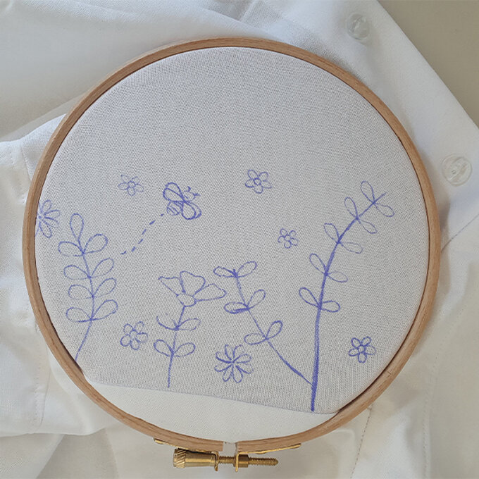 Bamboo Embroidery Hoop 6 Inches