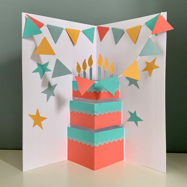 Pop up card deals birthday