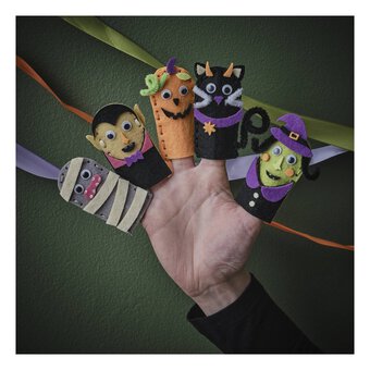 Make Your Own Halloween Finger Puppets Kit