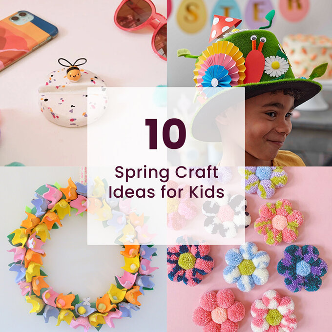 54 Fun Spring Craft Ideas – Easy Spring Crafts and Projects