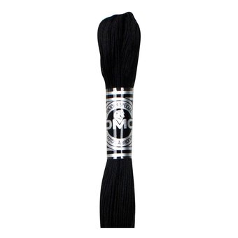 Thread – Black DMC Perle Cotton No. 12 – Berlin Embroidery Designs
