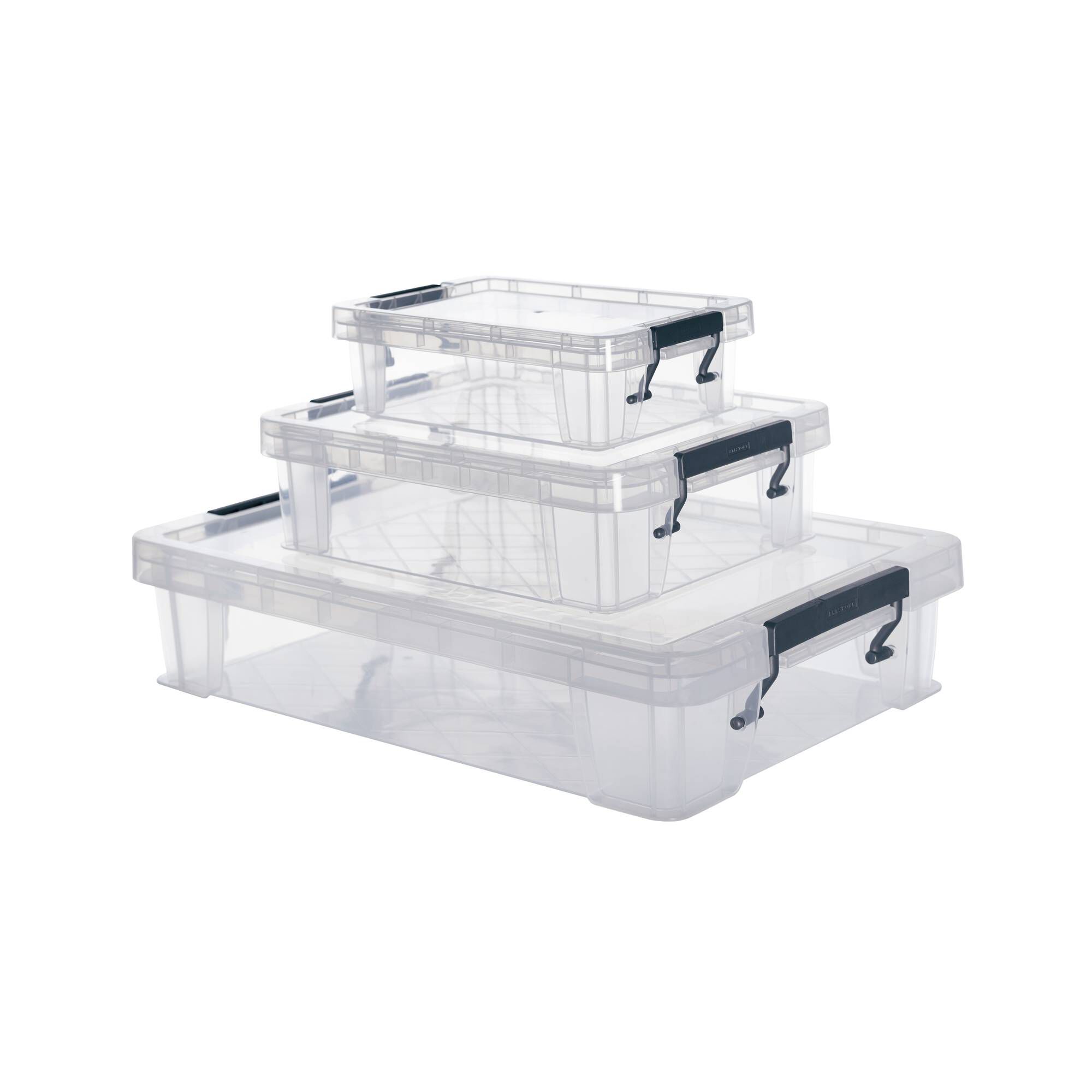 Plastic clear storage deals containers