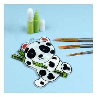 Panda Plastic Suncatcher