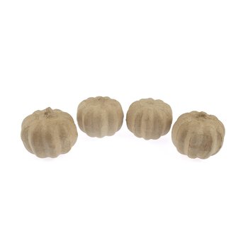 Mini Mache Pumpkins 4 Pack image number 4