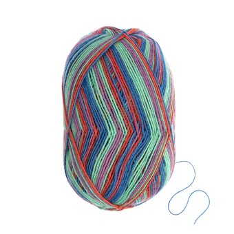 Knitcraft Bright Stripe The Perfect Pair Yarn 100g image number 5