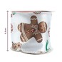 Gingerbread Wire Edge Ribbon 63mm x 3m image number 3