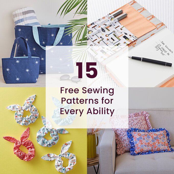 15 Free Sewing Patterns for Every Ability | Hobbycraft