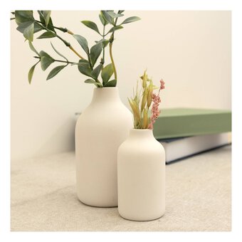 Ceramic Milk Bottle Vase 4cm x 8cm image number 2