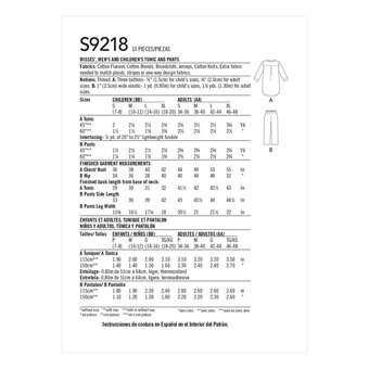 Simplicity Sports Separates Sewing Pattern S9620 (1X-5X)
