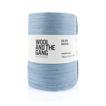 Wool and the Gang Powder Blue Ra-Ra-Raffia 100g