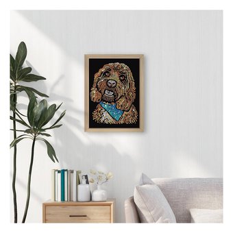 Kitfix Cockapoo Sequin Art Premium Kit