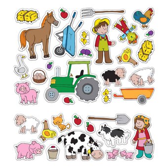 Farm Stickabouts Reusable Stickers image number 3