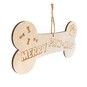 Hanging Wooden Merry Paw-mas Decoration 21.5cm image number 4