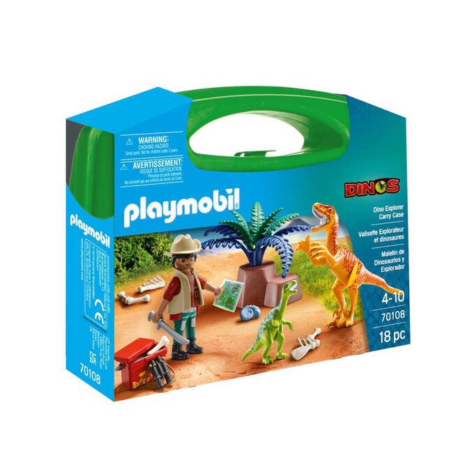 Playmobil Dino Explorer Carry Case image number 1