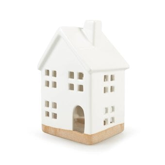 Ceramic Two-Tone House 15cm 