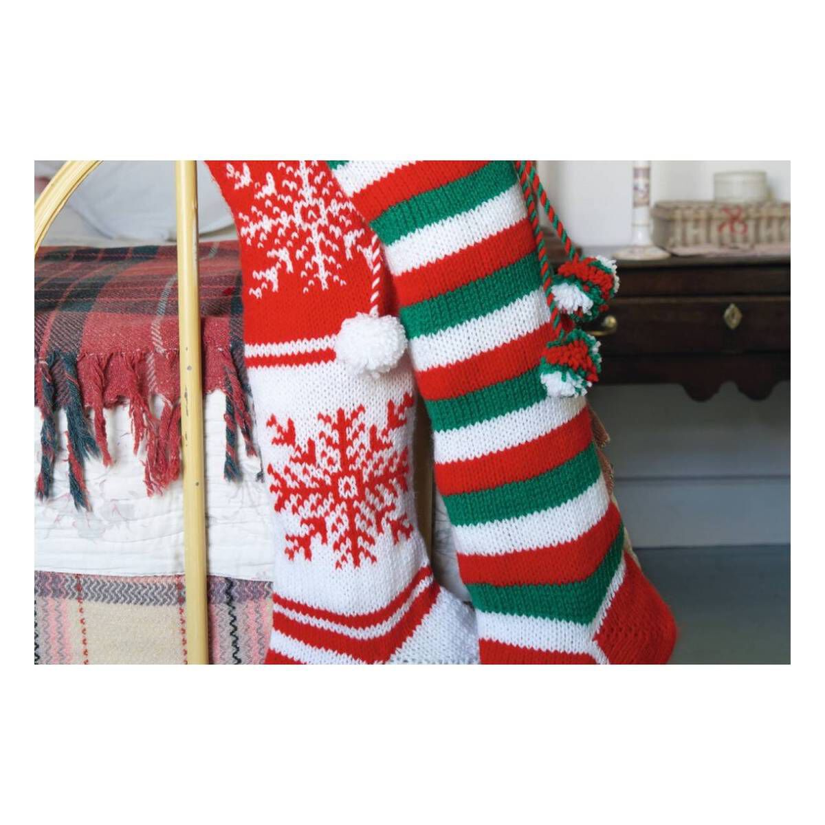 FREE PATTERN Knit a Christmas Stocking Pattern Hobbycraft