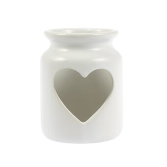 Ceramic Heart Votive 8cm