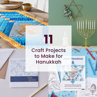 11 Craft Projects to Make for Hanukkah