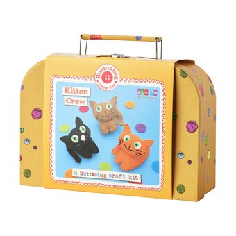 Buttonbag Kitten Crew Craft Kit