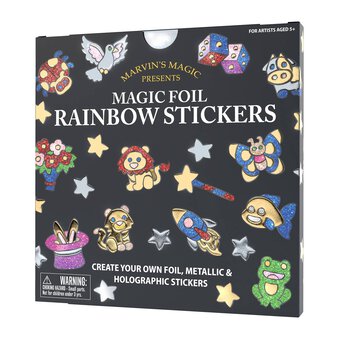 Marvin’s Magic Foil Rainbow Stickers