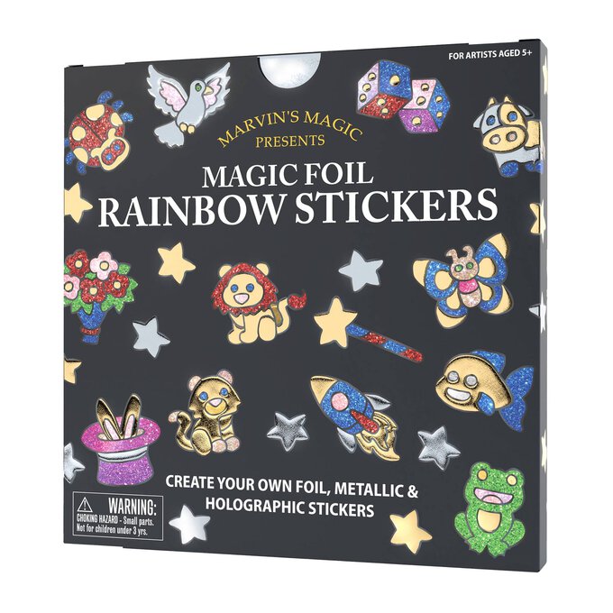 Marvin’s Magic Foil Rainbow Stickers image number 1