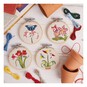 RHS Butterfly and Floral Mini Embroidery Kit 4 Pack  image number 2