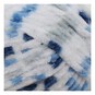 James C Brett White Blue Multi Flutterby Chunky Yarn 100 g image number 2