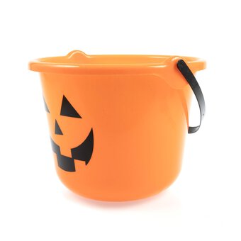 Light-Up Projector Pumpkin Bucket image number 3