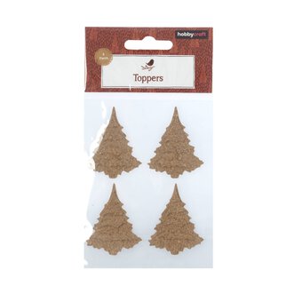 Christmas Tree Cork Stickers 4 Pack image number 4