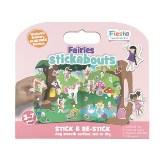 Fairies Stickabouts Reusable Stickers