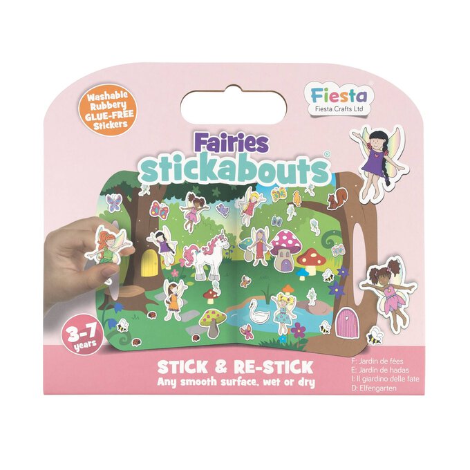 Fairies Stickabouts Reusable Stickers image number 1