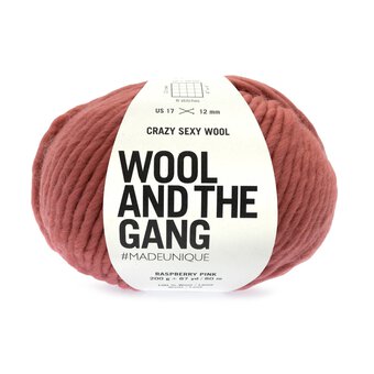 Wool and the Gang Raspberry Pink Crazy Sexy Wool 200g 