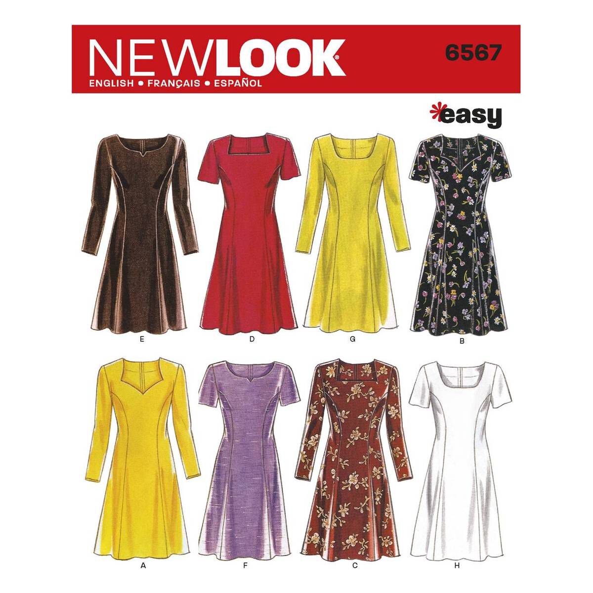 New Look Dress N6652 - The Fold Line