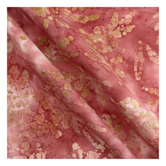 Pink Batik Single Cotton Fat Quarter image number 2