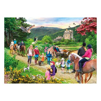 Gibsons Highland Hike Jigsaw Puzzle 1000 Pieces