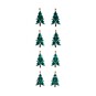 Christmas Tree Gem Stickers 8 Pack image number 1