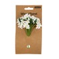 White Verbana Floral Pick 10cm image number 5