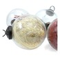 Traditional Filled Glass Bauble 10cm 4 Pack image number 3