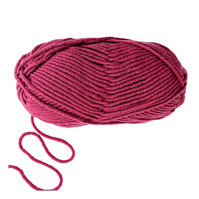 Women's Institute Dusky Pink Soft and Chunky Yarn 100g