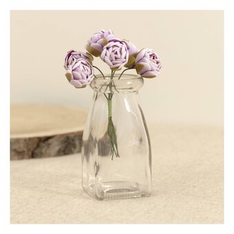 Lilac Round Petite Flower Picks 6 Pieces 