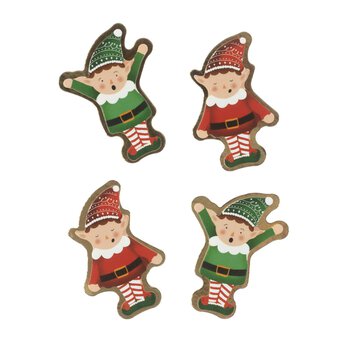 Elf Card Toppers 4 Pack 