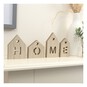 Wooden Home Houses Set 4 Pieces image number 2