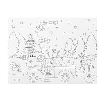 Christmas Colouring Paper Pad image number 5