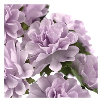 Mini Lilac Wired Floral Picks 8 Pack  image number 3