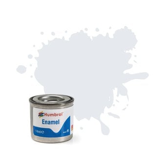 Humbrol Chrome Silver Enamel Metallic Paint 14ml (191)