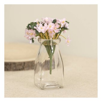 Pale Pink Verbana Floral Pick 10cm image number 2