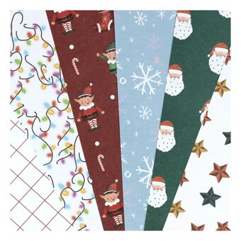 Holly Jolly Christmas 6 x 6 Inches Paper Pad 24 Sheets image number 3